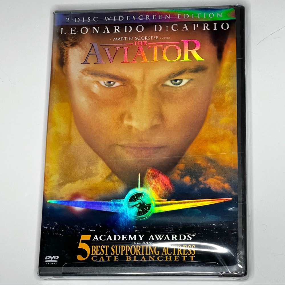 3/$15 The Aviator DVD 2-Disc Widescreen Leonardo DiCaprio Martin Scorsese NEW